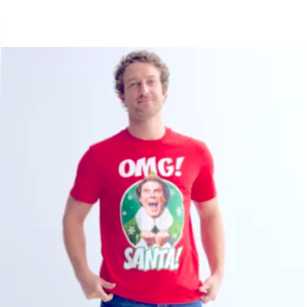 Elf Christmas Shirt Men